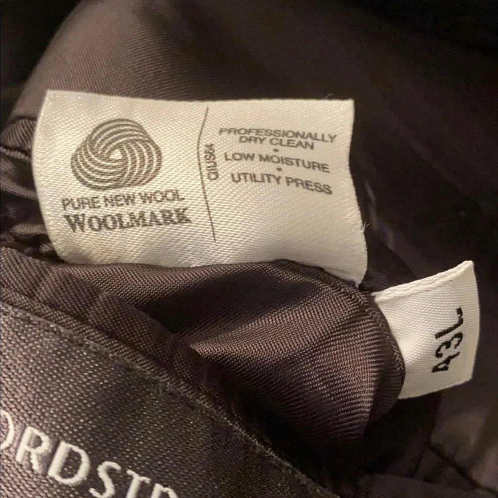 Wool Nordstrom suit jacket. 43L